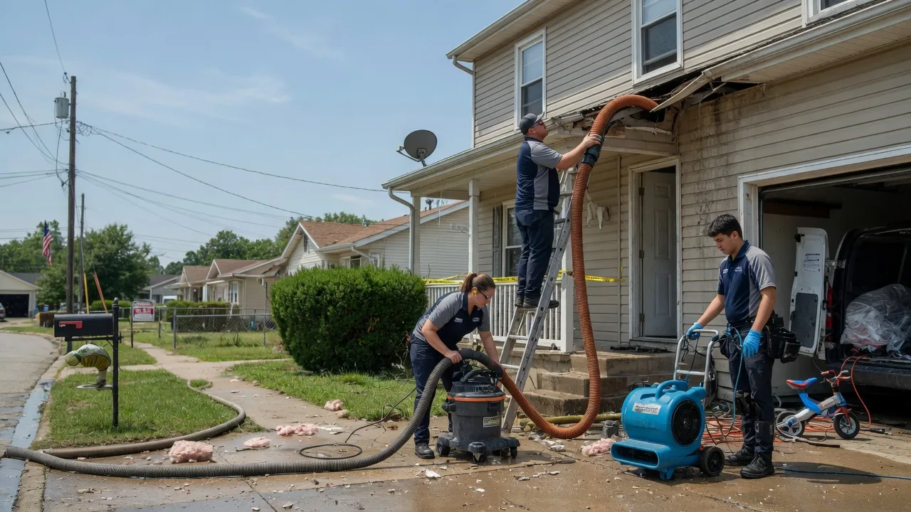Water Damage Restoration in New Berlin, IL near me